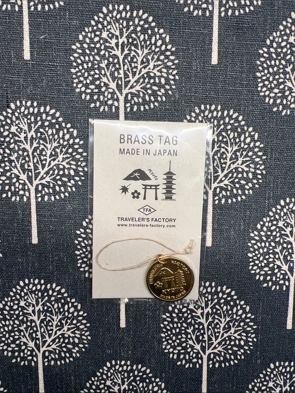 Traveler's Factory Brass Tag Kyoto Edition